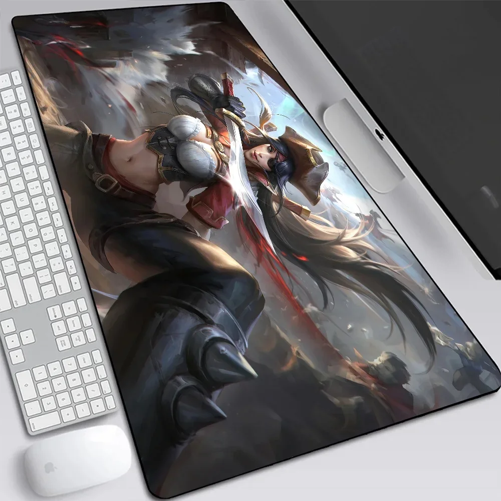 League of Legends Katarina Large Gaming Mouse Pad Computer Laptop Mousepad XXL Office Keyboard Pad Desk Mat PC Gamer Mouse Mat