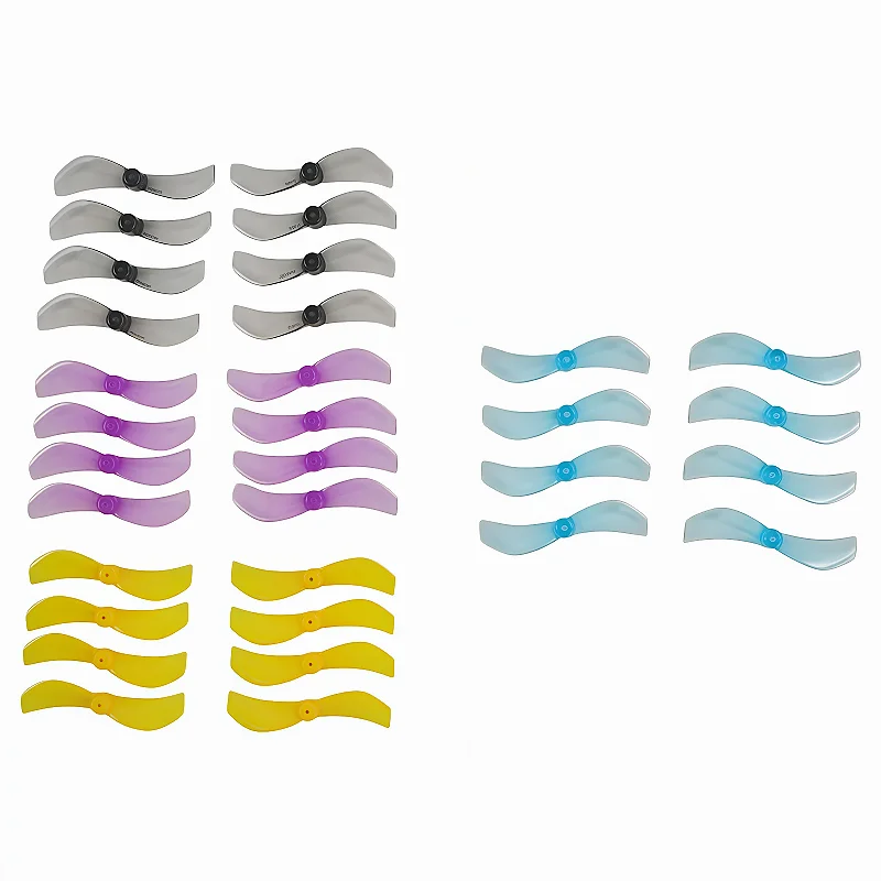 4 paires de 8 hélices de drone 1610, 40 mm, 2 pales, 1 mm, 1,5 mm pour drones RC FPV de course et freestyle