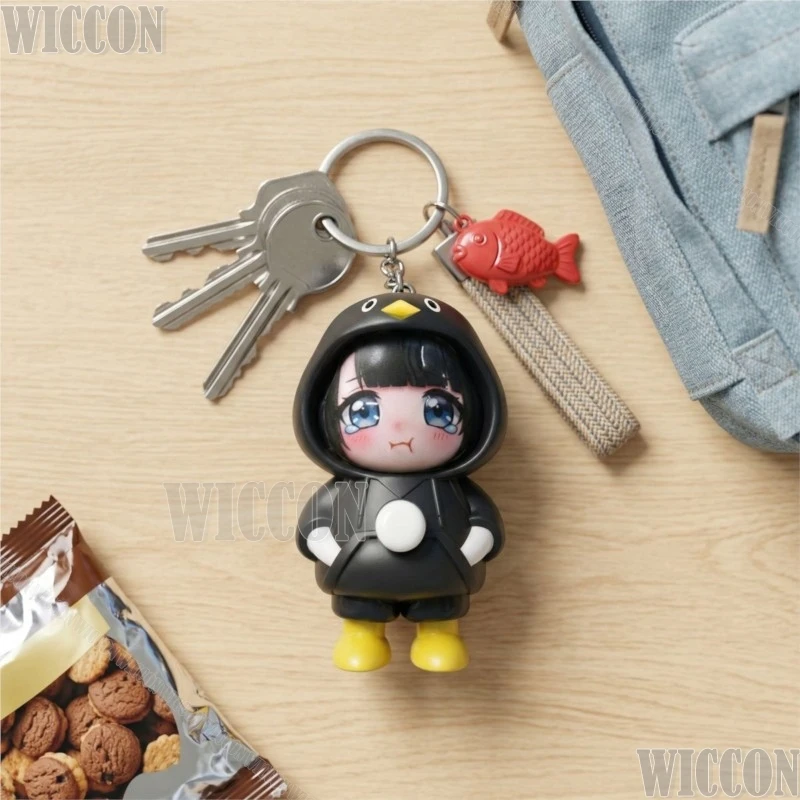 

Arknights Endfield Administrator GuGuGaGa Face Changing Keychain Trendy Ornament Creative Derivative Cosplay Navidad Carnaval
