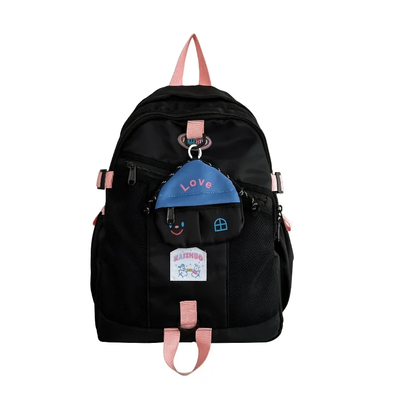 Mochila bonita de dibujos animados para niños, morral de tendencia para madre y niño, morral escolar para niña