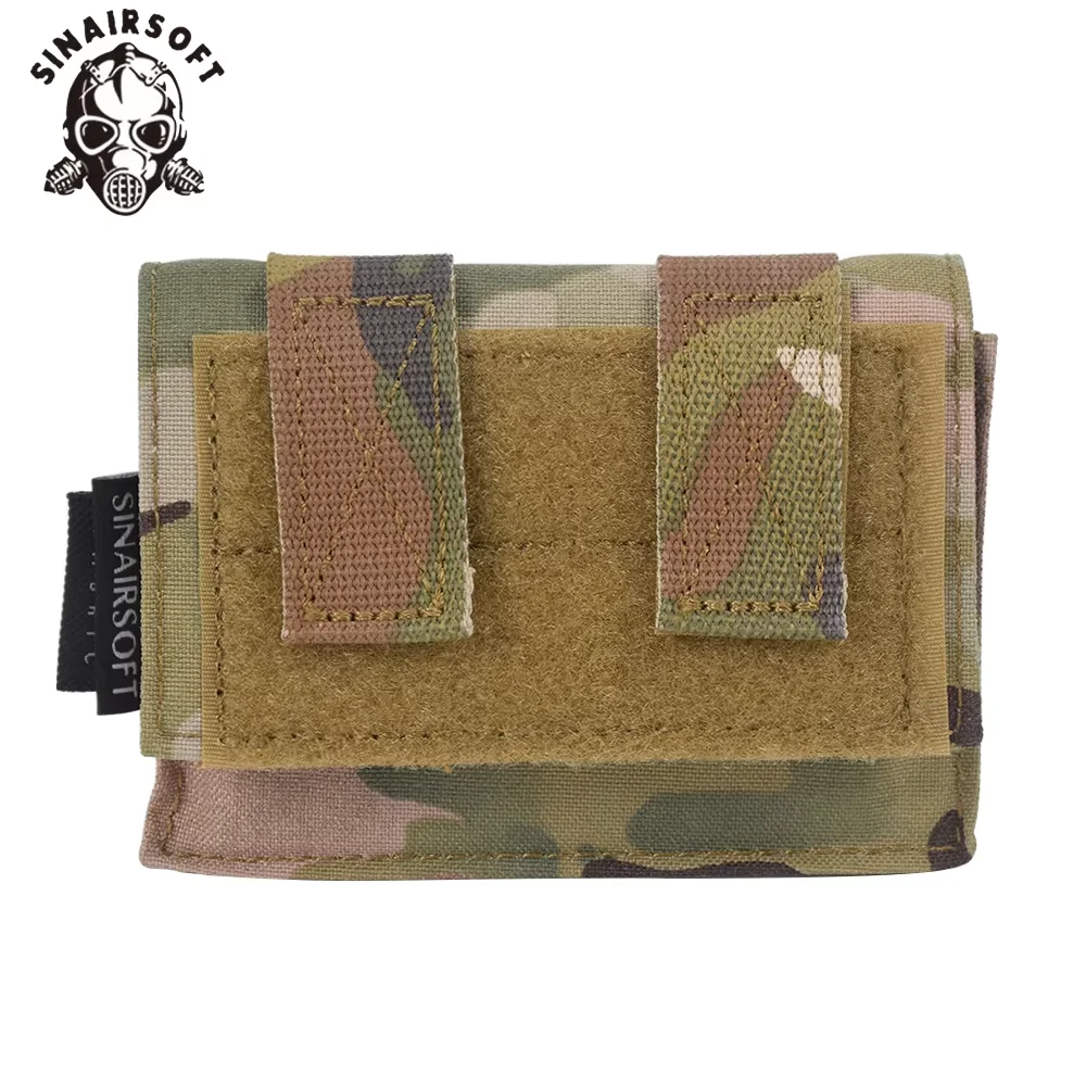 SINAIRSOFT Tactische SNELLE Helm Utility Pouch Verwijderbare Achterzak NVG Contragewicht Batterijzakje Voor SNELLE Helmaccessoires