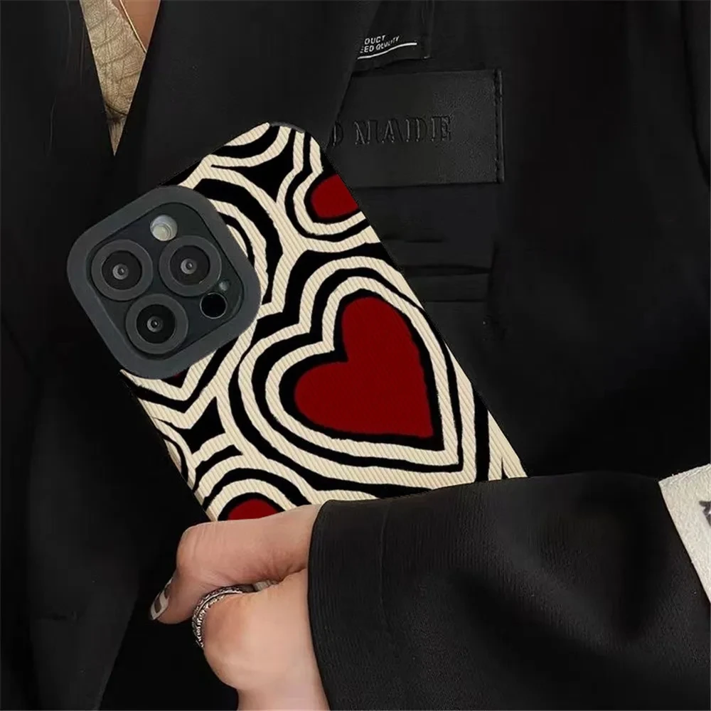 Romantic Love Hearts Silicon Phone Case For Samsung Galaxy A54 5G A52 A50 A51 A31 A32 A33 A21S A53 A71 A72 A73 A12 A13 A14 Cover