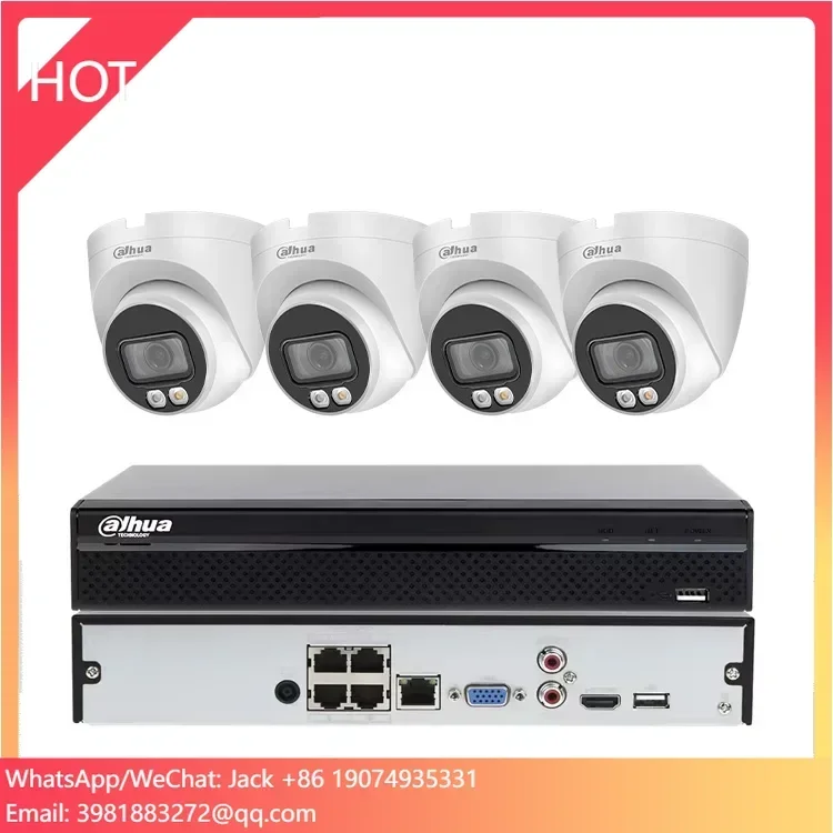 

IPC-HDW2849T-S-IL Water Proof IP67 Poe 8megapixels Full Color Indoor Outdoor Eyeball Ip Poe Cctv Home Security Camera