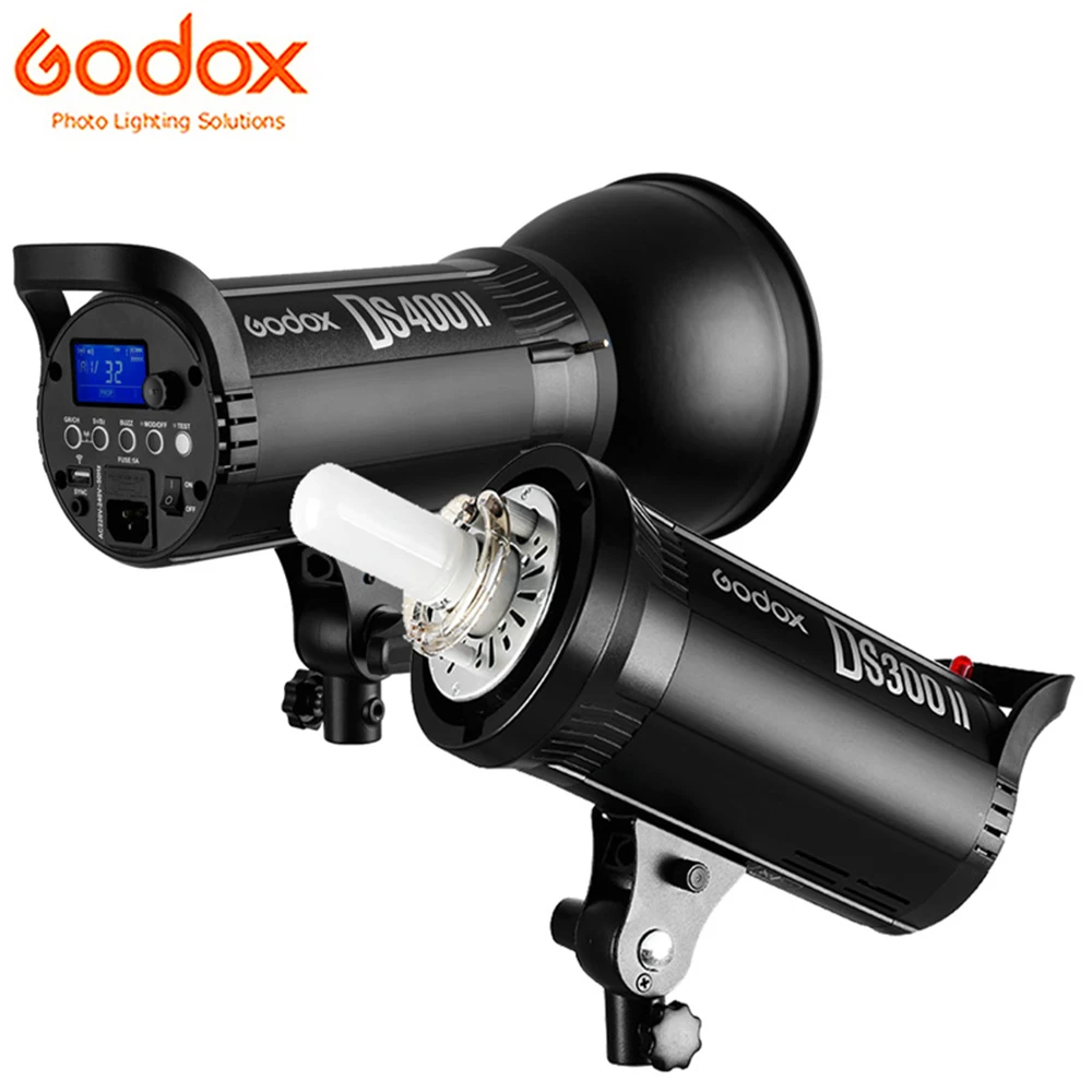 Godox DS300II 300Ws / DS400II 400Ws 2.4G Studio Photo Flash Light Lighting Strobe Lamp for Wedding Portrait Product Photoghrapy