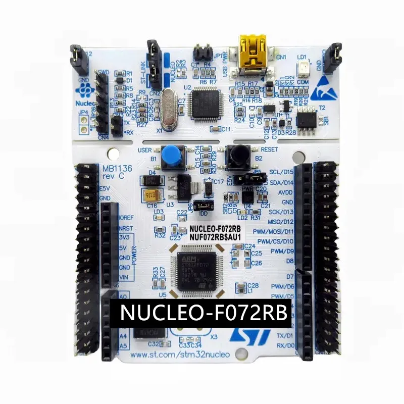 1PCS~5PCS/LOT NUCLEO-F072RB NUCLEO-64 STM32F072 Development board learning board