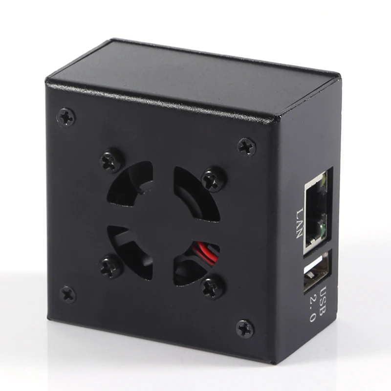 Placa de punto de acceso MMDVM dúplex, UHF, VHF, OLED, caja de Metal, ventilador y antena, compatible con YSF, DMR, NXD, P25, DMR, YSF, DSTAR con Orange PI