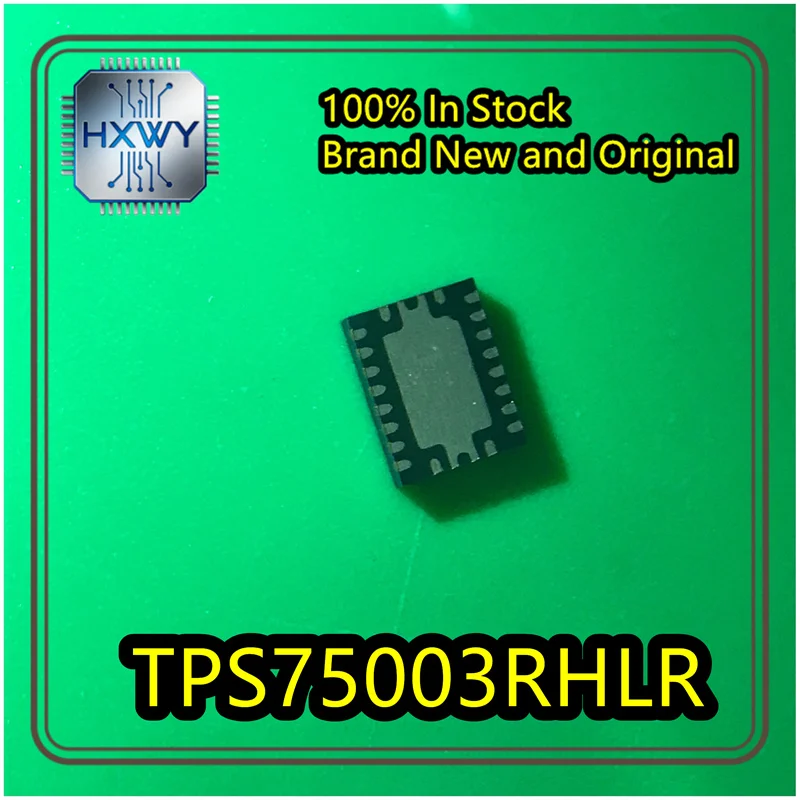 (2/10 pieces) TPS75003 TPS75003RHLR 75003 QFN20 Three-channel power management IC, brand new, original, in stock.