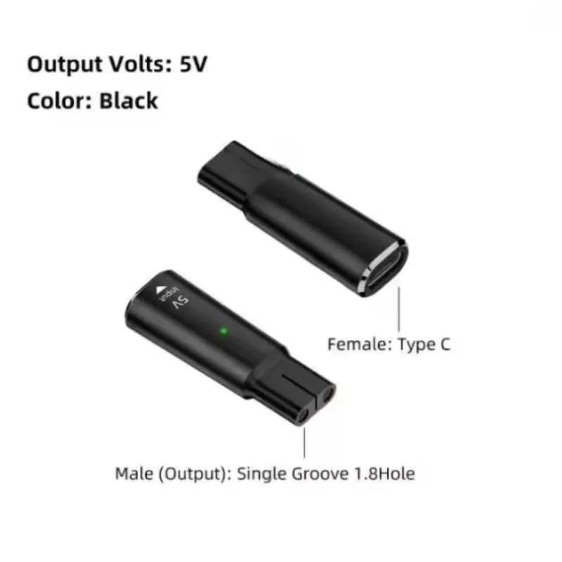 5V Type-C Shaver Adapter Charger Converter for Philips One Blade QP2724 QP2834 QP4530 Shaver with Charging Indicator ﻿