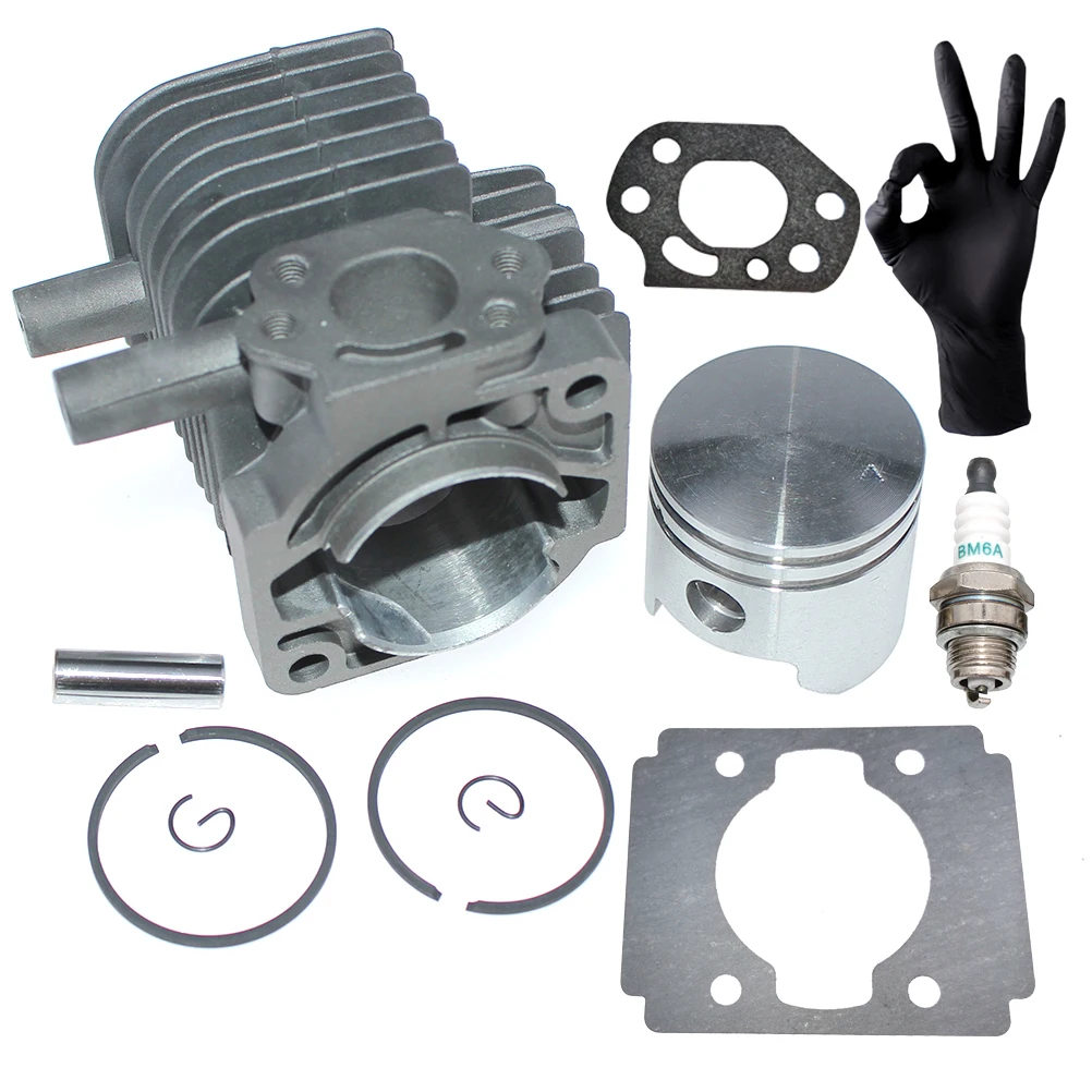 Imagem -06 - Kit de Pistão do Cilindro para Shindaiwa C230 T230 T230x T230xr-emc Es726 C230pt C230c C230ar 80280 80192 80770 A130001391 A130001160