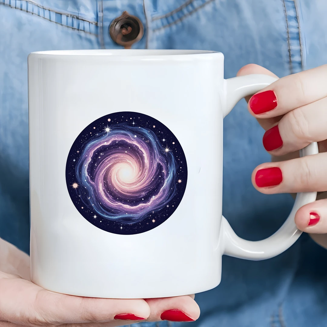 

11oz Starry Sky Cup for Kids Hot & Cold Beverage Exquisite Christmas Gift Essential for Family & Office