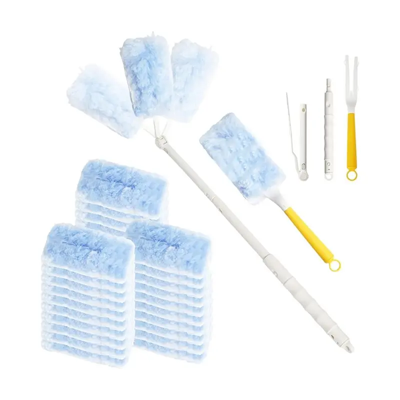 

PORK-For Swiffer Duster Dust Magnet Replacement Refills Set For Telescopic Rod Strong Adsorption Pet Hair,Dust Allergen Removal
