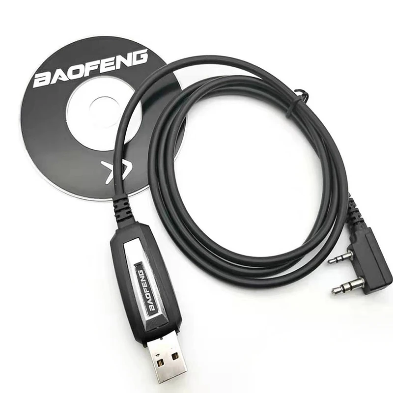 Baofeng-Cable de programación USB portátil, Radio bidireccional, Walkie Talkie, BF-888S, UV-5R, UV-82, resistente al agua