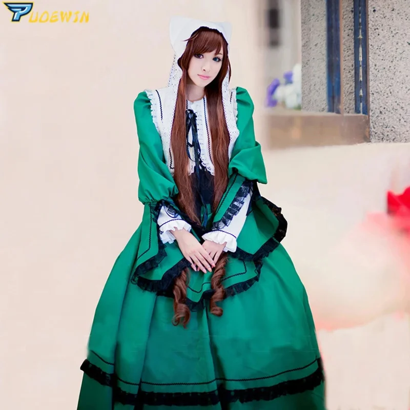 DY20روزن البكر SuiSeiSeki تأثيري حلي فستان أخضر هالوين اليشم ستيرن سوي سيكي تأثيري حلي25