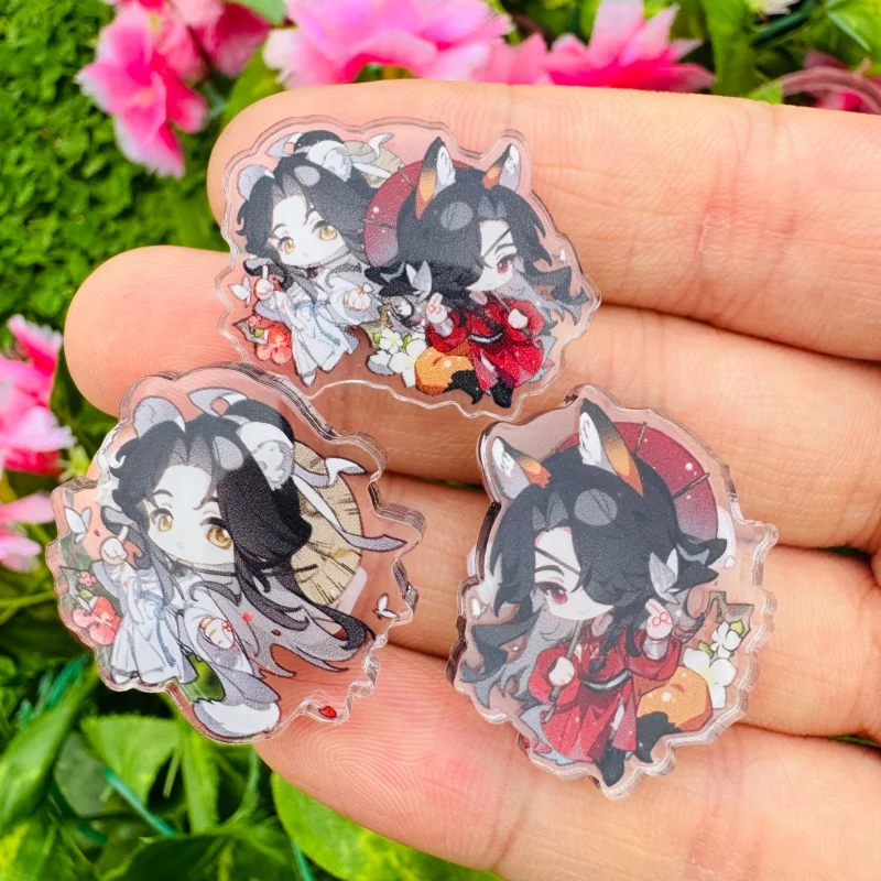 Tian Guan Ci Fu Heaven Official's Blessing Hua Cheng Anime Cosplay COSTUME Badge Pin Acrylic Brooch