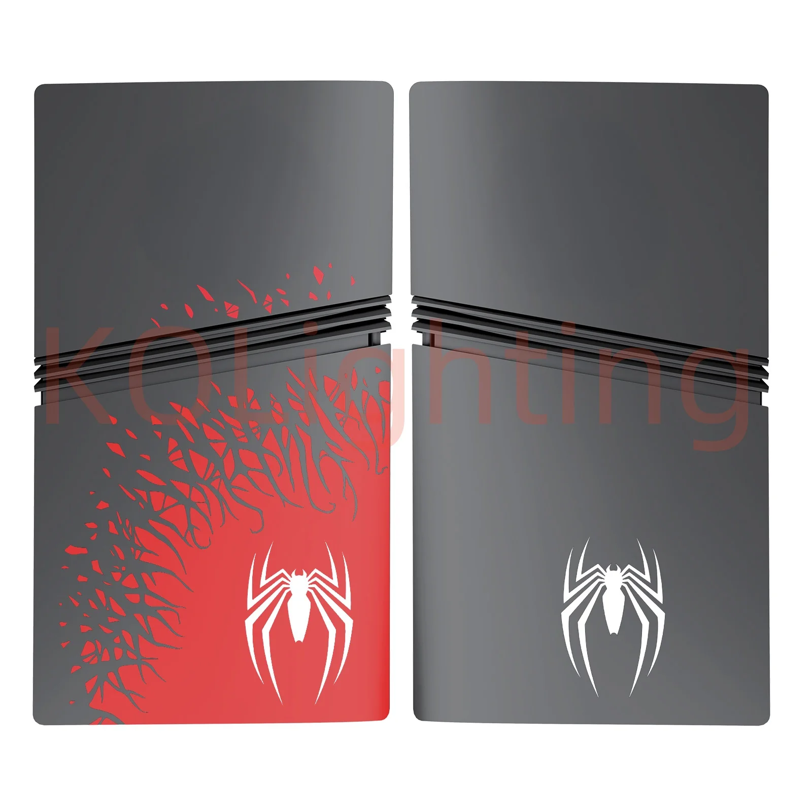 For Playstation5 Pro Limited Edition Spider Faceplate Cover Compatible with PS5 PRO Digital Version Console Cover Accessories