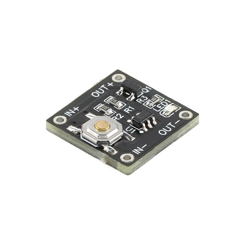 

1Pcs Single Bond Button Bistable Switch Module 0.5uA Continuous Load 2A Low Power Micro One Key Switch YR-1006