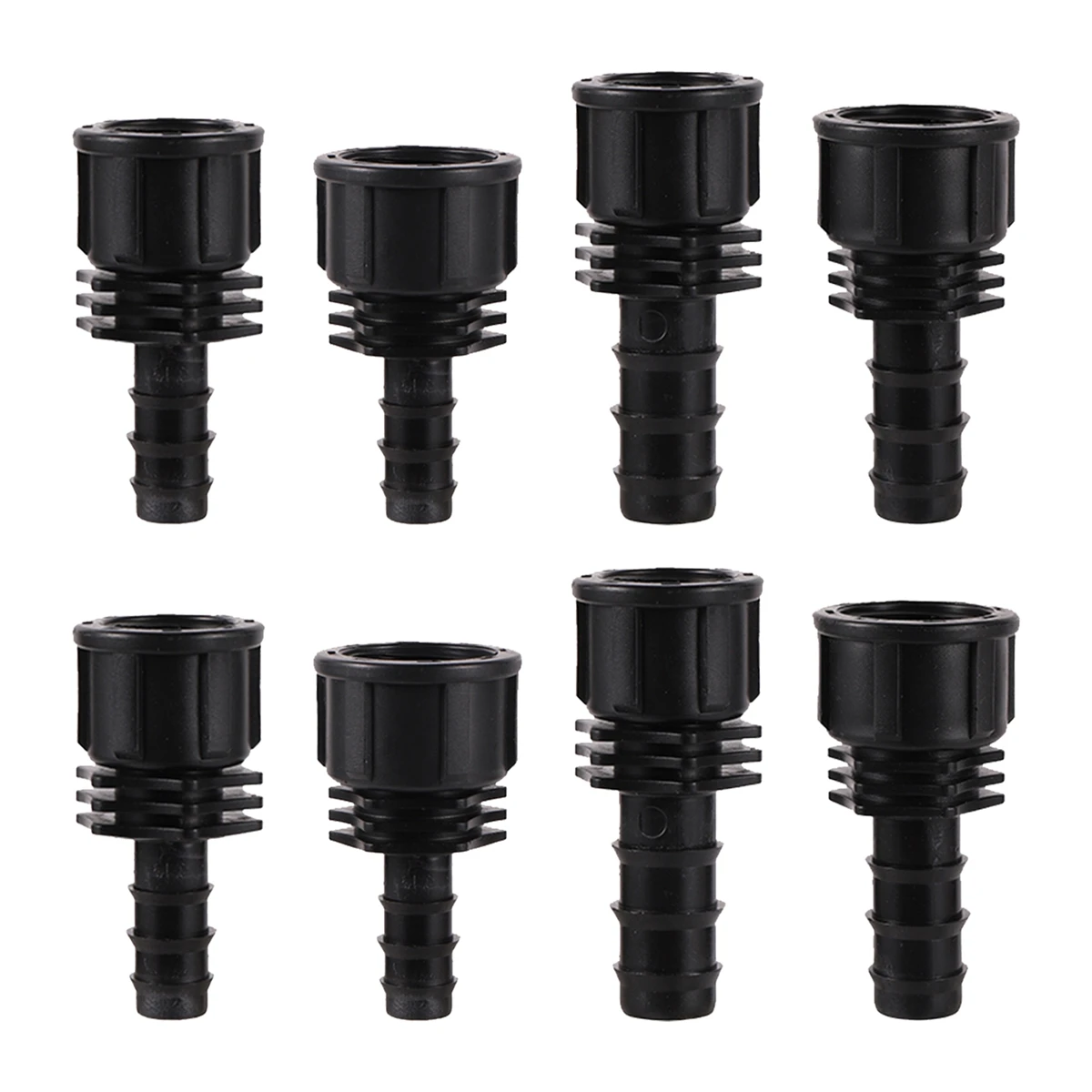 

1/2" 3/4" Female Thread To DN16 DN20 Pipe Barb Connector Home Gardening Greenhouse Plants Irrigation Flowers Watering Joint Too