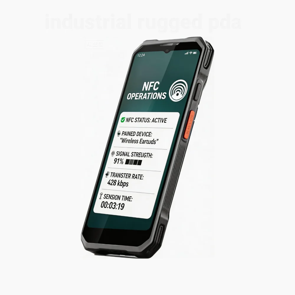 

H61 Industrial pda android 1080*2340 500nits MIL-STD-810G 5G wifi Ip68 Waterproof Barcode Scanner For oil and gas exploration
