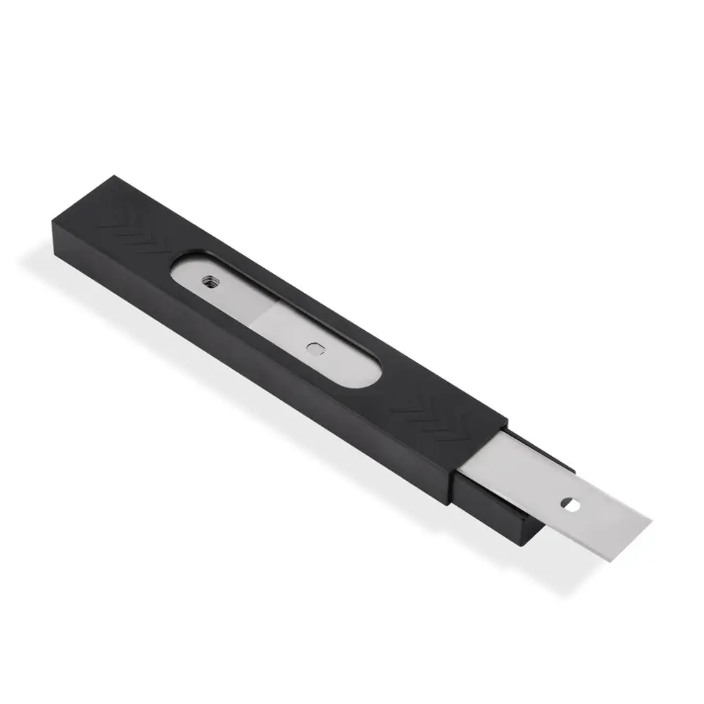 KTM 25 قطعة 6 ''شفرات احتياطية من الفولاذ المقاوم للصدأ لتغليف السيارة من الفينيل سكين مكشطة من ألياف الكربون أداة تلوين النافذة