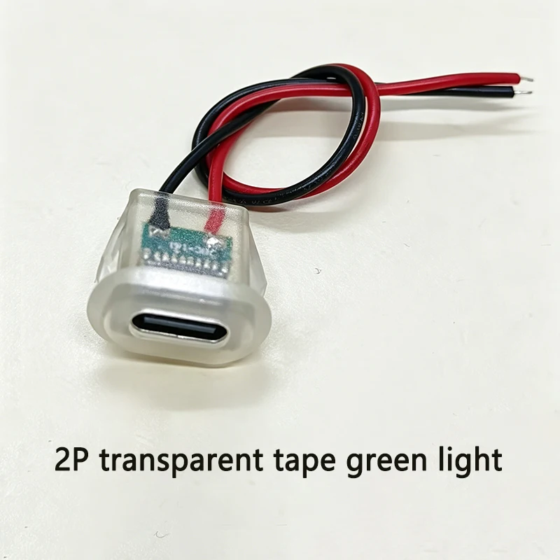  Ovaler USB-C-Ladeanschluss mit 2/4/6 Pins und Kabelbaum für DIY-Elektronik, Powerbanks und kleine Gerätemodifikationen – Detail 7