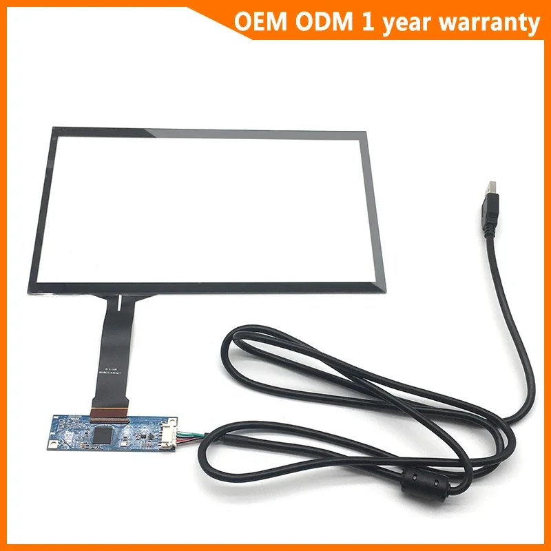 Kapazitiver 10,1-Zoll-Touchscreen, 10-Punkt-Touch-USB-Touchscreen-Overlay-Kit