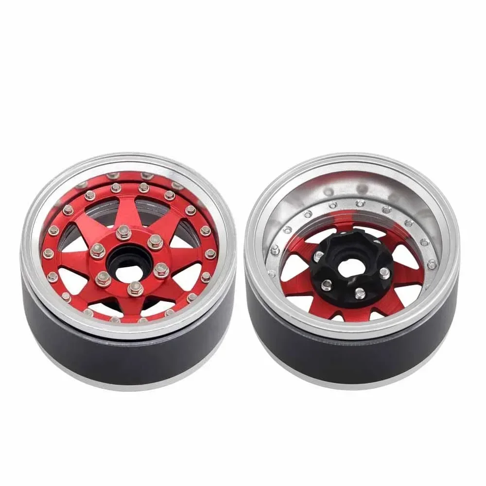 

Комплект из 4 алюминиевых дисков 1.9 дюйма с бедлоком, регулируемым вылетом, для радиоуправляемых краулеров 1/10 (TRX4, TRX6, SCX10, GEN7, 8, D90)