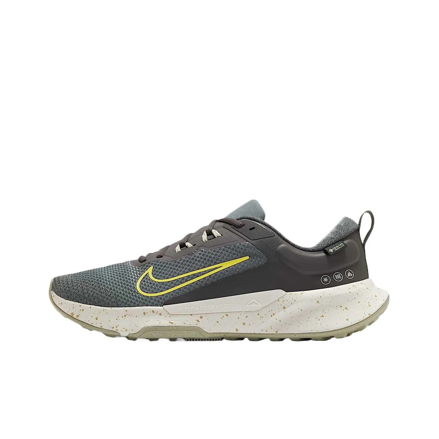 Chaussures de course sur sentier basses Nike Juniper Trail 2 pour hommes, gris moyen
