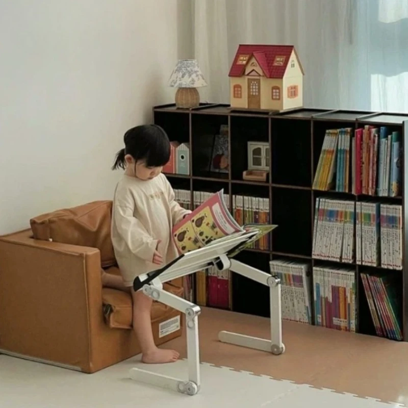 Multifunctional Kids Book Display Rack Adjustable Height Reading Stand Student Study Organizer Picture Book Holder for Children