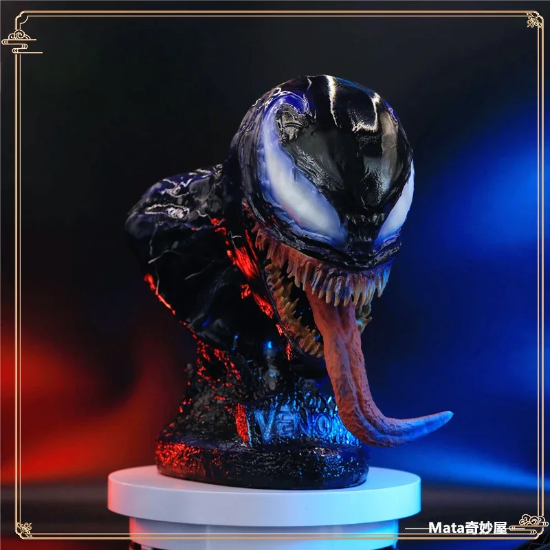 Extra Large Venom 1/1 Bust Statue Venom 3: The Last Dance Marvel Super Hero Large Boutique Peripheral Birthday Christmas Gift