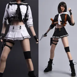 Inn Stock VStoys 18XG10 1/6 Female Soldier Student School Uniform Sexy Agent Sailor Suit for 12in Action Figure Body Model
