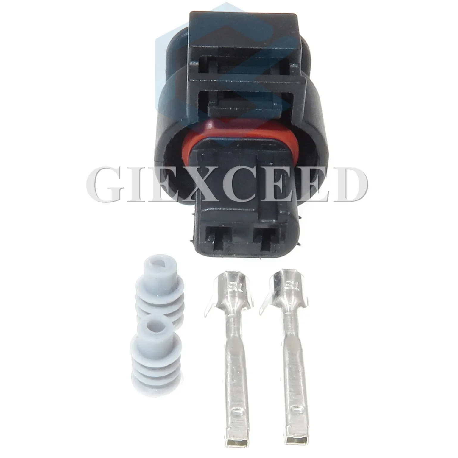 

2 комплекта 2-контактных разъемов AC Assembly 872-857-561 для электромагнитного клапана распредвала, водонепроницаемый автомобильный кабельный соединитель для VW Audi