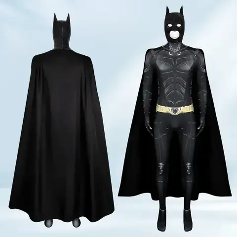 Anime Tecknad Vuxen Män Halloween Fest Cosplay Batman Kostymer Karneval Uppträdande Kläder Pojkvän Jul Födelsedagspresenter 10 best sales Batman Fantasy - №1