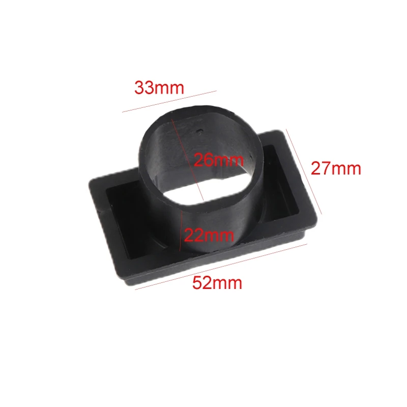 26mm 33mm Air Duct Outlet Exhaust Connector Joiner For 97x97x33mm Air Blower 9733 Cooking Air Blower Cooling Fan Drop Shipping