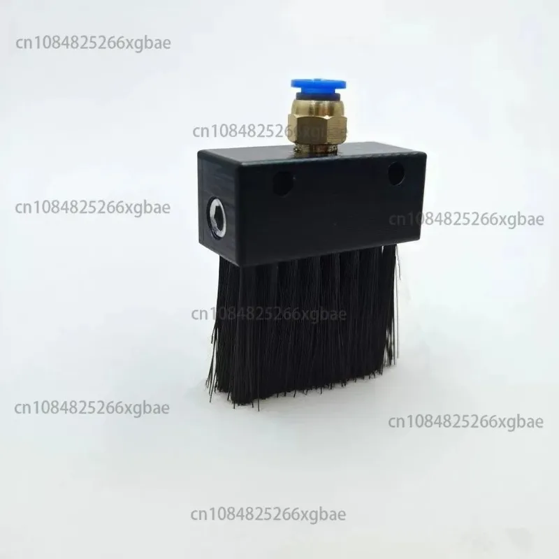 10PCS 40MM Industrial Chain Lubrication Brush Wear-Resistant Nylon Oiling Brush With 6MM Quick Plug Connector