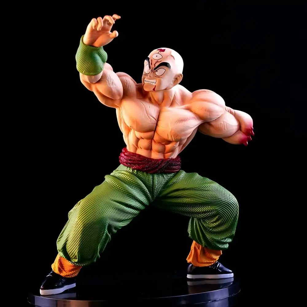 Anime Dragon Ball Z Tien Shinhan Figure DBZ Action Figure Collection Statue Model Figurine Toy Gift 24.5cm/9.6in