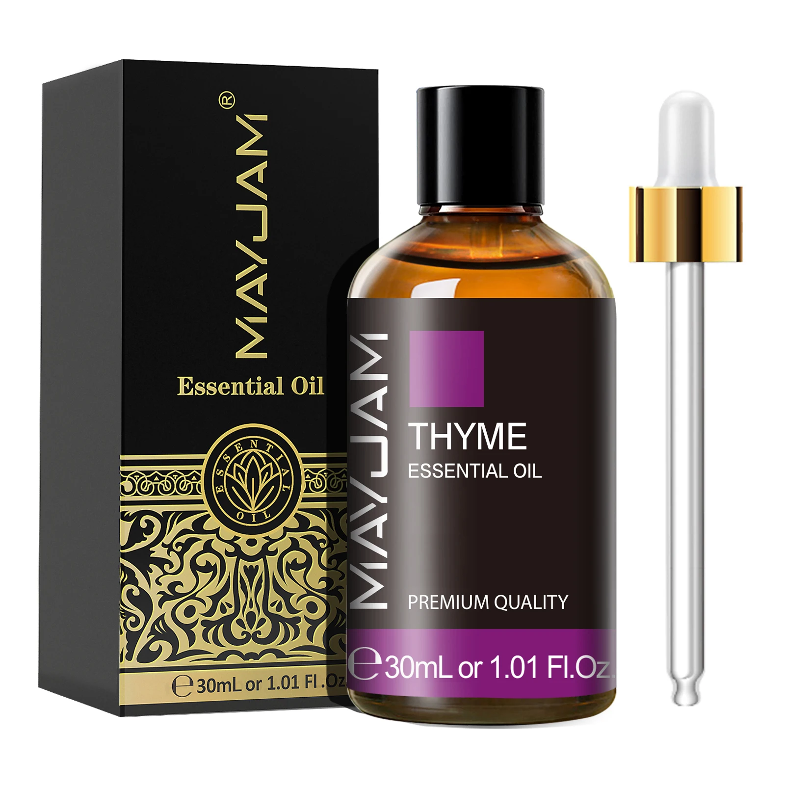 MAYJAM 1PCS 30ML Aromatherapie Ätherisches Öl Lavendel Vanille Jasmin Eukalyptus Pfefferminze Aromaöl für Diffusor Kerze Seife