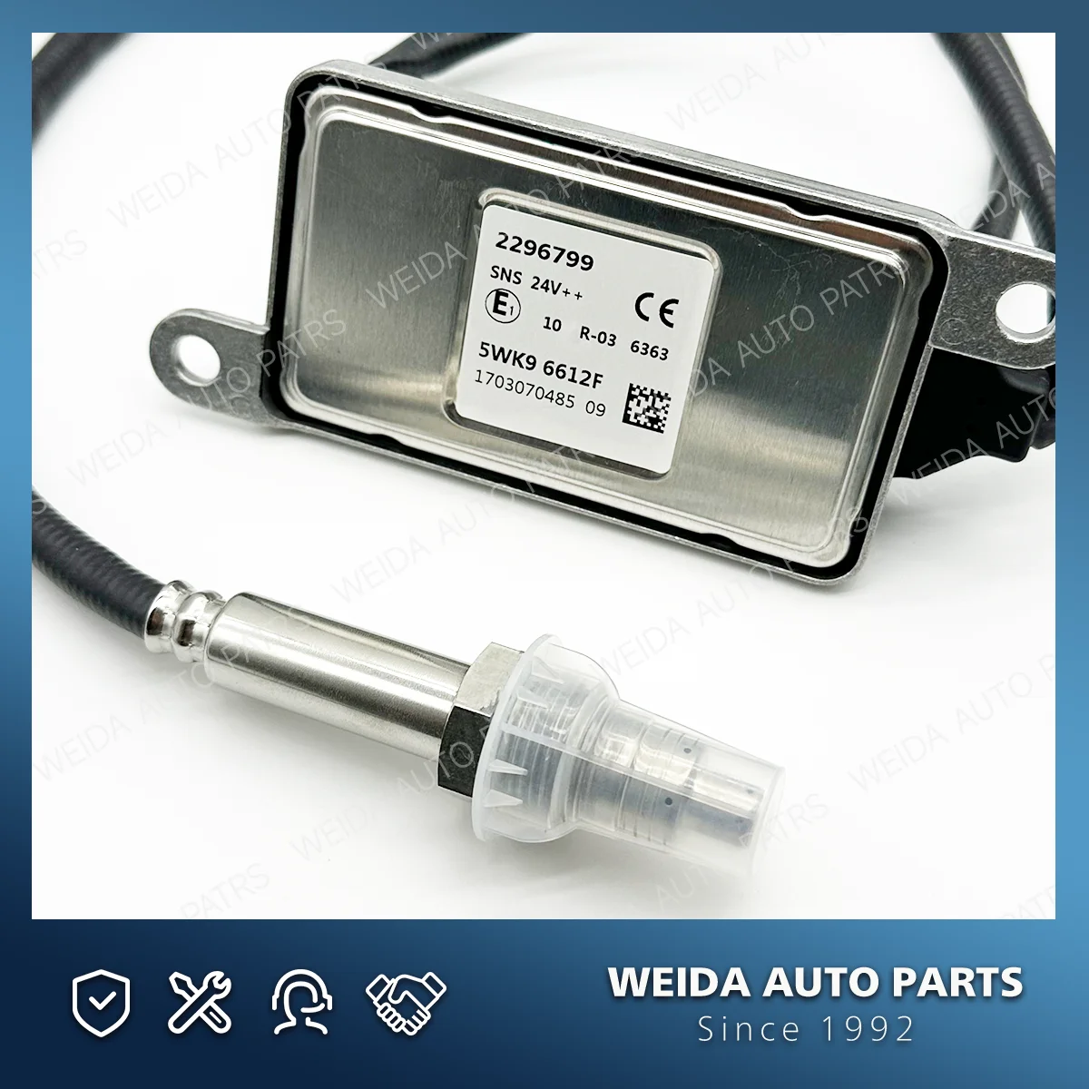 

2296799 NOX sensor Nitrogen Oxygen Sensor 2020691 1872080 2247379 5WK96612D 5WK96612F
