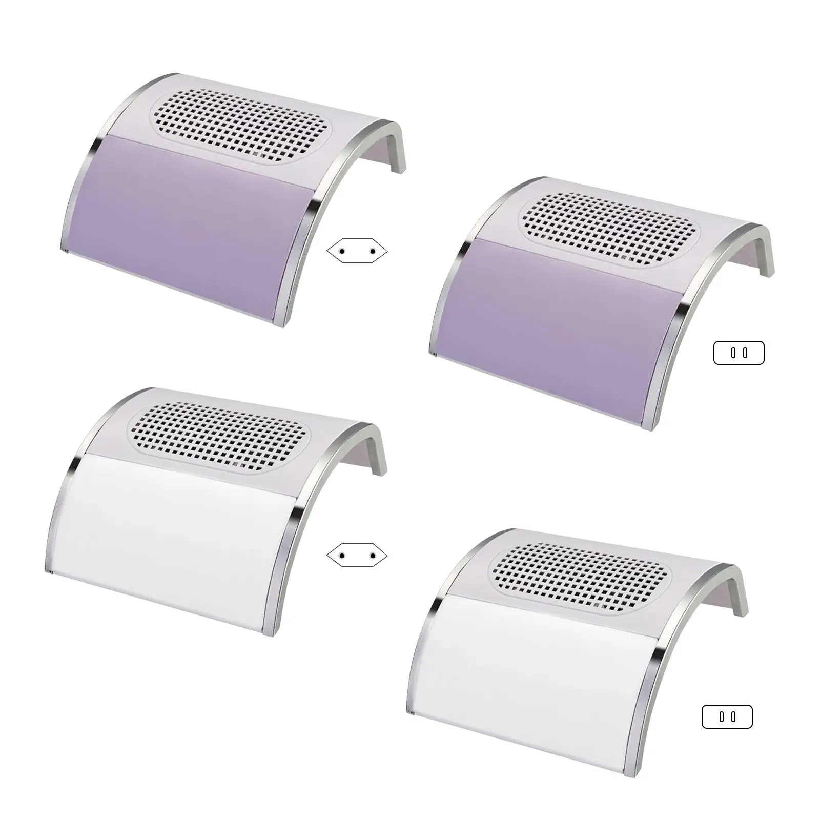 Coletor de pó para unhas 80W, ferramenta para arte em unhas, ventilador de polimento, aspiradores para salão de beleza, uso doméstico