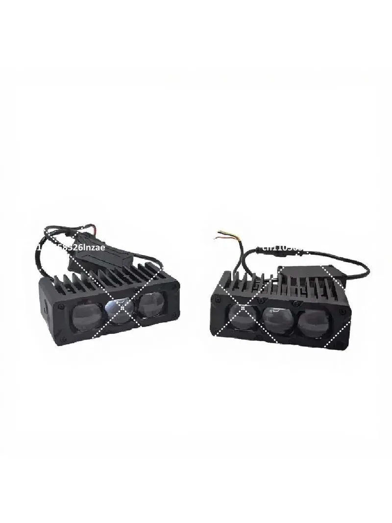 75W LED Motorcycle Fog Light Auxiliary Spot Lamp Headlight Waterproof for Road Safety