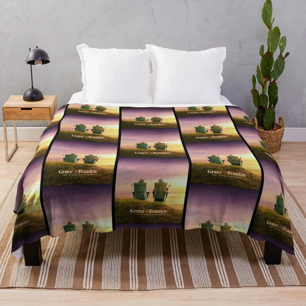

Grace and Frankie The Final Episodes [Promo] Throw Blanket Lightweight Warm Blanket for Travel Camping
