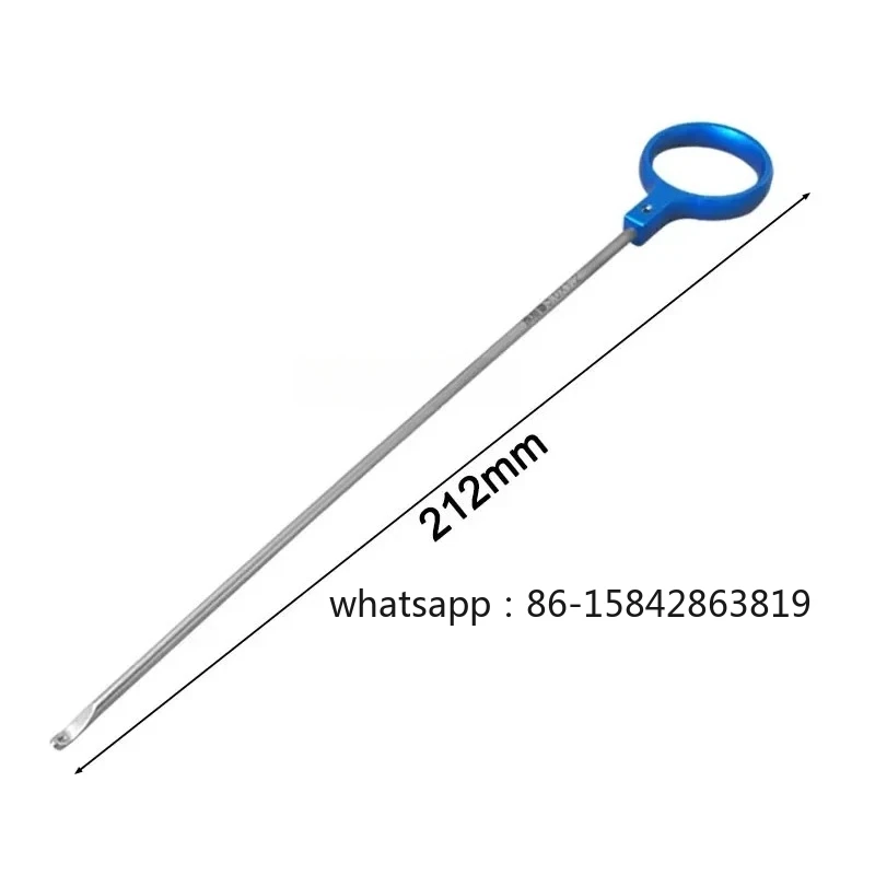 Laparoscopic Knot Pusher Threading Device Surgical Medical Tools  Open Close Tip Laparoscopy Surgery Instruments Pet
