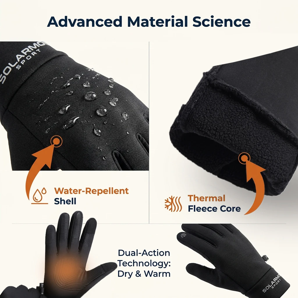 Sarung Tangan Olahraga Musim D - Cycling Gear Cold Weather ulasan dan harga