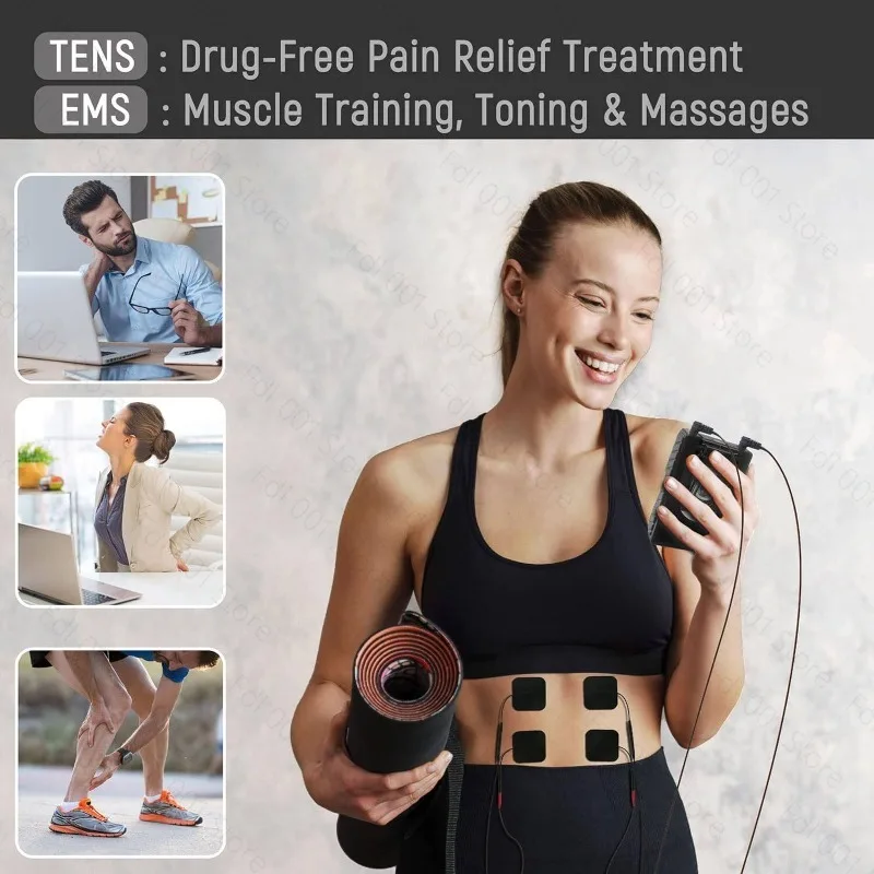 Physiotherapy instrument Meridian Multifunctional massager Electric pulse shock acupoints Cervical spine Whole body acupuncture