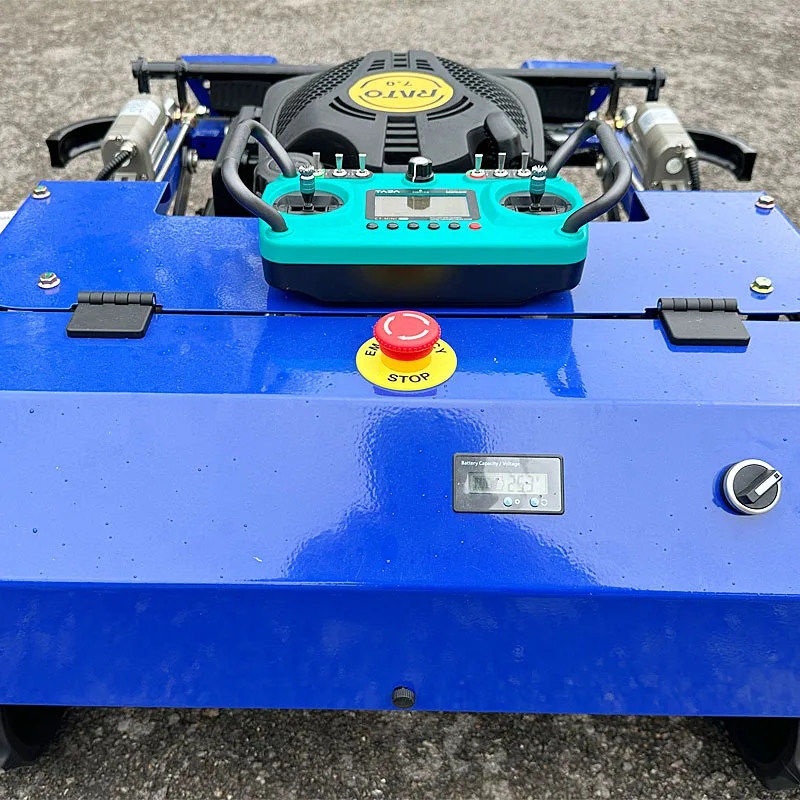 Customized Lawn Mower Remote Control Grass Cutter Lawn Mowers with a Throttle Control Valve for Factory