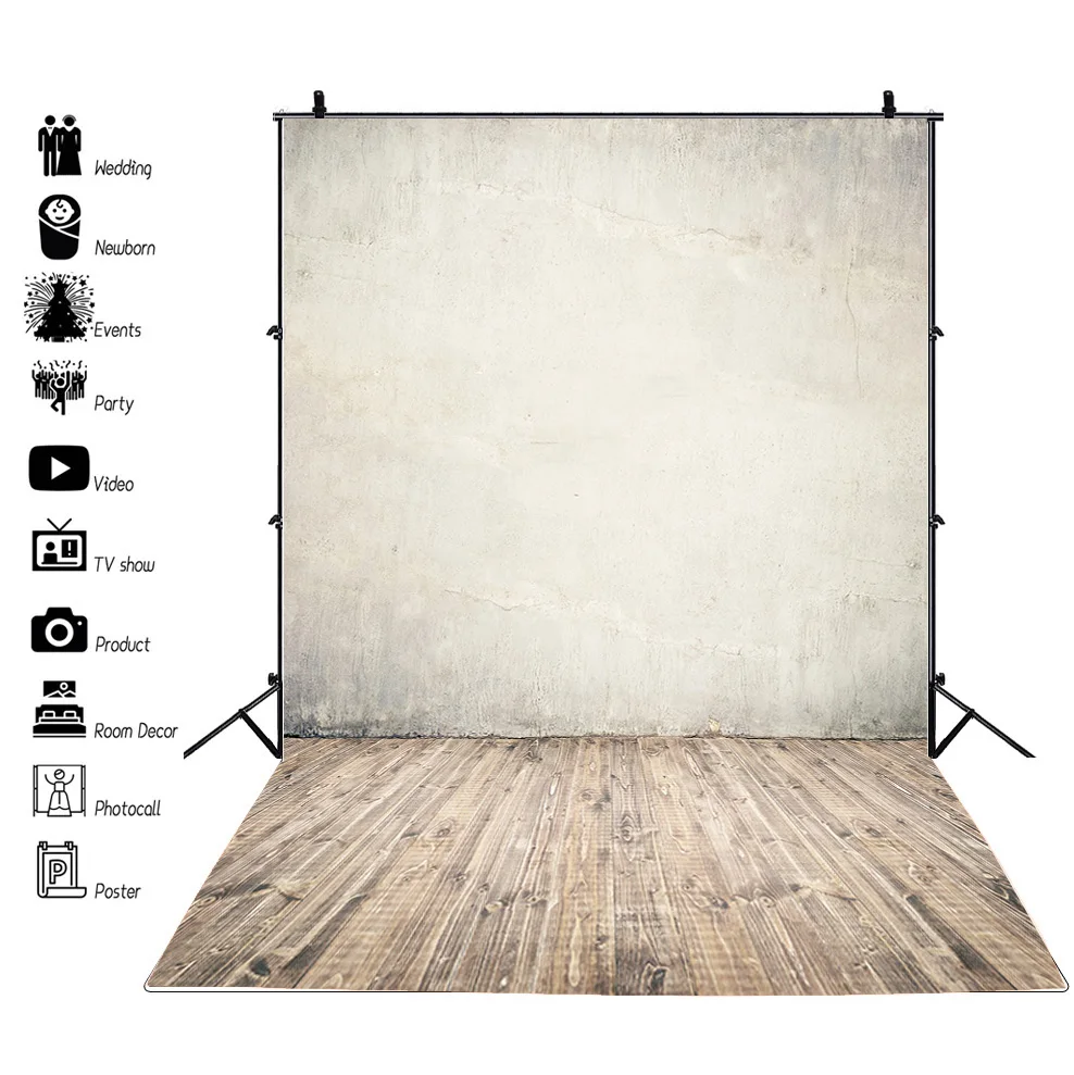 SHENGYONGBAO Vinyl Custom Photography Backdrops Prop Brick Wall Graffiti Indoor Room Theme Photo Studio Background ZQQ-08