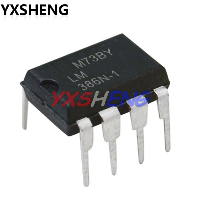 10PCS LM386 LM386M-1 Audio Amplifiers LOW VLTG AUDIO PWR AMP DIP-8 LM386N Chip