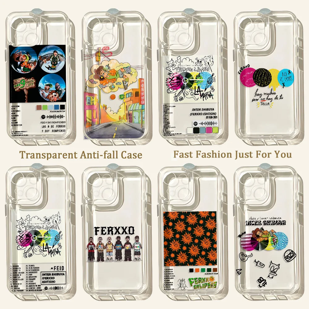 HOT Fashion Singer Feids Ferxxxo Phone Case For Samsung Galaxy A37 A57 A16 A07 A17 A36 A26 A56 A55 A54 A24 A14 A06 A05 A13 4G 5G