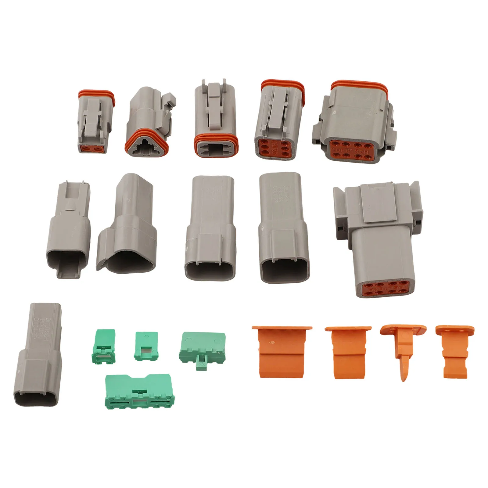 Kit connettori DT da 338 pezzi con strumenti di crimpatura professionali Connettori elettrici affidati per l'edilizia e le industrie minerari