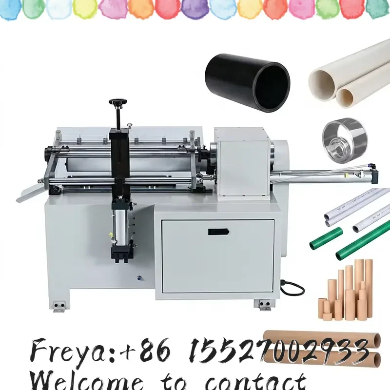 Multi-station Paper Tube Cutting Machine Automatic CNC Cutter High Efficiency Multi-blade Kraft Paper Core Tube Cutting