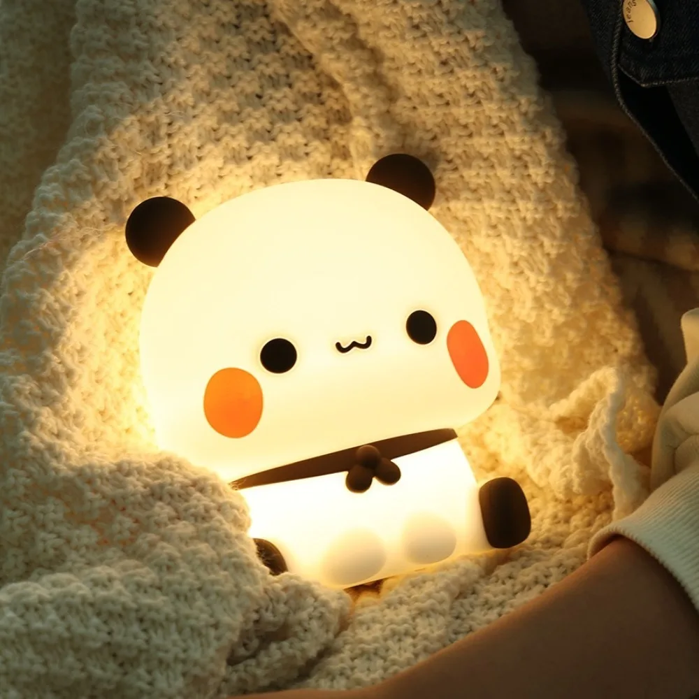 

Kid Gift Bubu and Dudu LED Night Light USB Silicone Clapping Lamp Cute Touch Sensor Sleep Night Lamp Children's Room Decor